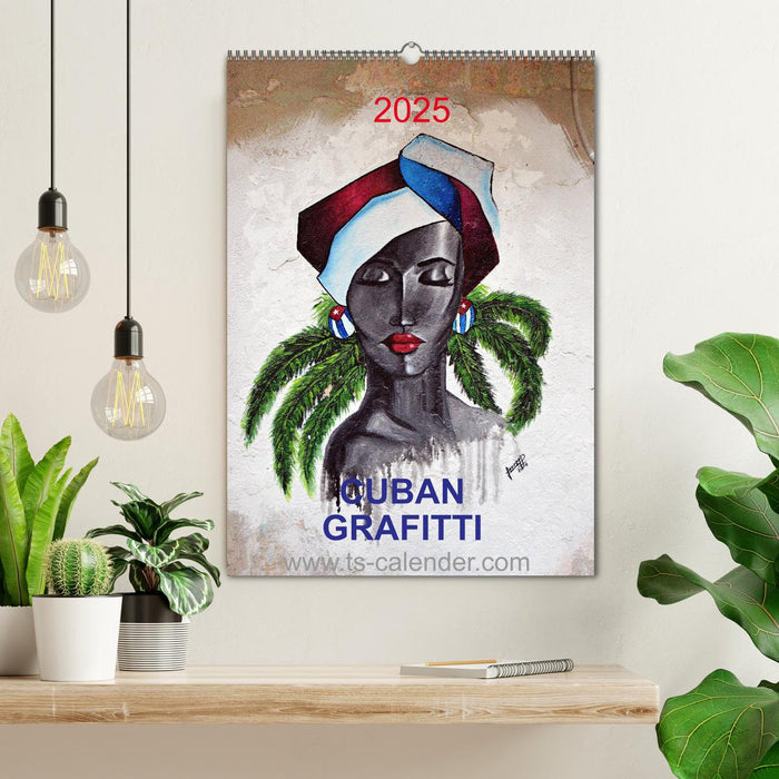 CUBAN GRAFITTI (CALVENDO Wandkalender 2025)