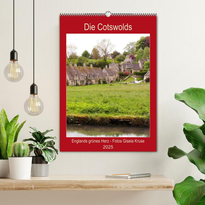 Die Cotswolds Englands grünes Herz (CALVENDO Wandkalender 2025)