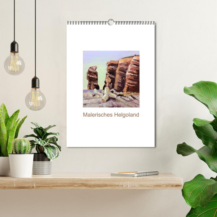 Malerisches Helgoland (CALVENDO Wandkalender 2025)