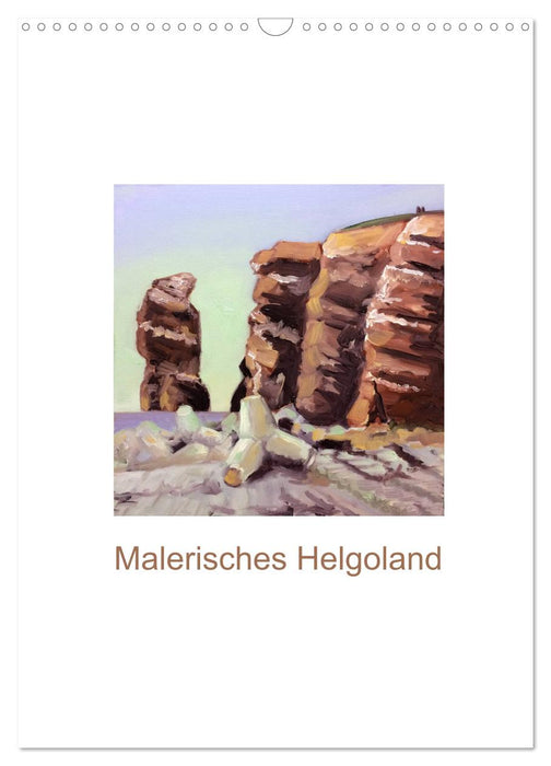 Malerisches Helgoland (CALVENDO Wandkalender 2025)