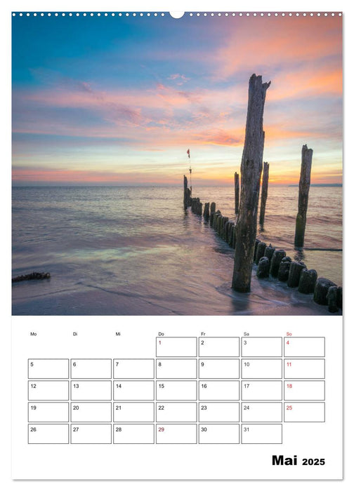 Insel Rügen - Wilde Schönheit an der Ostsee (CALVENDO Wandkalender 2025)