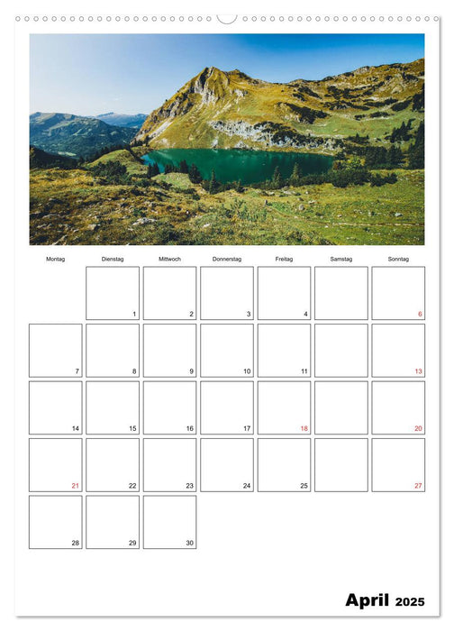 Bayerische Bergwelten (CALVENDO Wandkalender 2025)