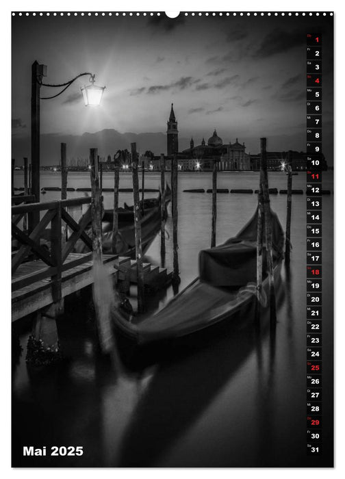 STADTBILDER Monochrome Momente (CALVENDO Wandkalender 2025)