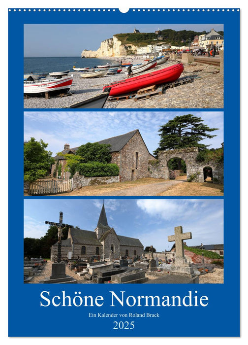 Schöne Normandie (CALVENDO Wandkalender 2025)