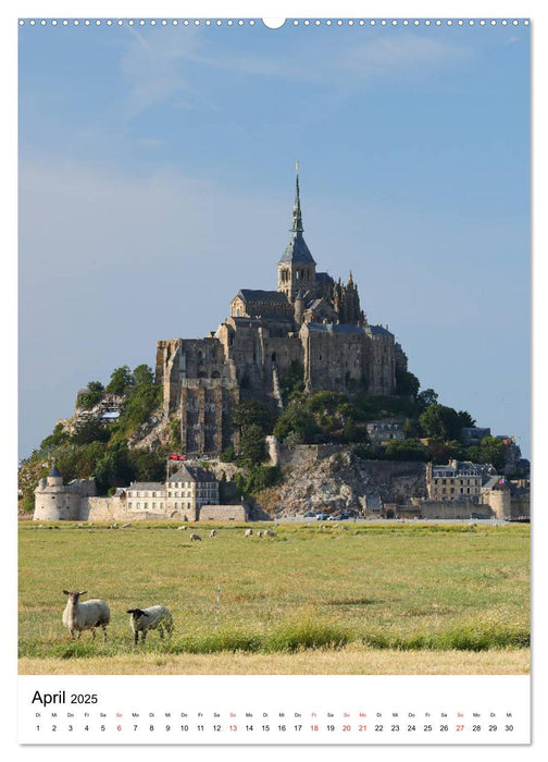 Schöne Normandie (CALVENDO Wandkalender 2025)