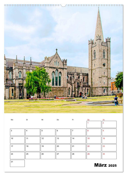 Dublin - faszinierende irische Hauptstadt (CALVENDO Wandkalender 2025)