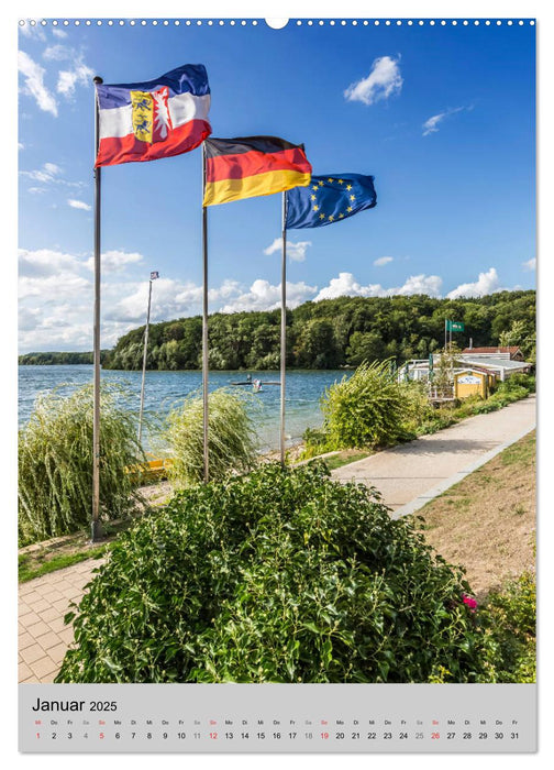 HOLSTEINISCHE SCHWEIZ Charmante Orte (CALVENDO Wandkalender 2025)