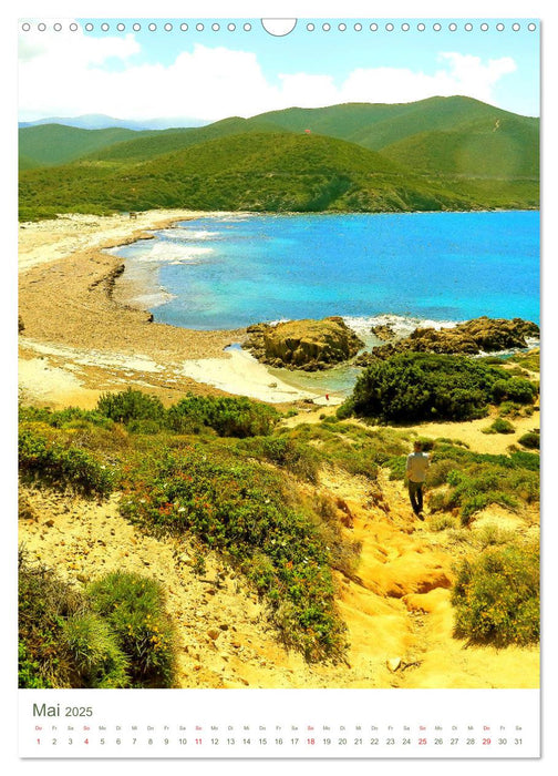 Outdoor auf Korsika - Wanderparadies im Mittelmeer (CALVENDO Wandkalender 2025)