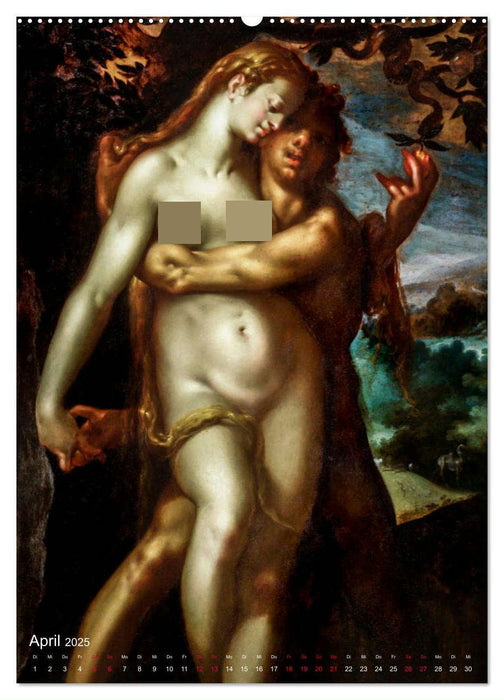 Eros und Kunst (CALVENDO Wandkalender 2025)