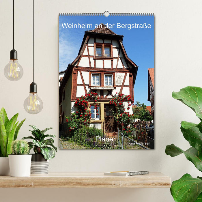 Weinheim an der Bergstraße Planer (CALVENDO Wandkalender 2025)