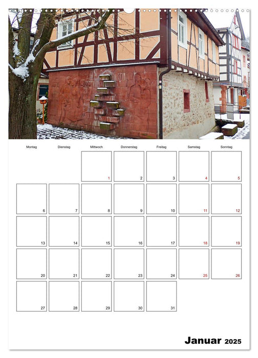 Weinheim an der Bergstraße Planer (CALVENDO Wandkalender 2025)