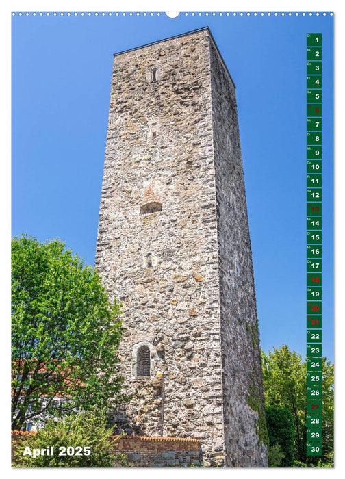 Ravensburg, Stadt der Türme (CALVENDO Wandkalender 2025)