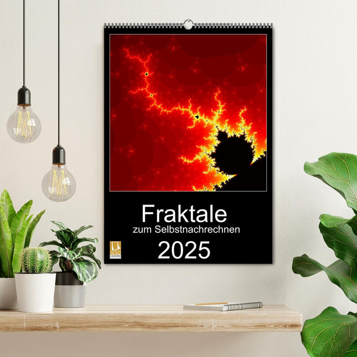 Fraktale zum Selbstnachrechnen (CALVENDO Wandkalender 2025)