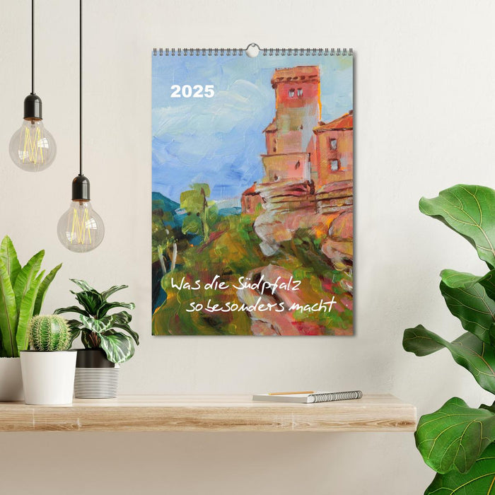 Was die Südpfalz so besonders macht (CALVENDO Wandkalender 2025)