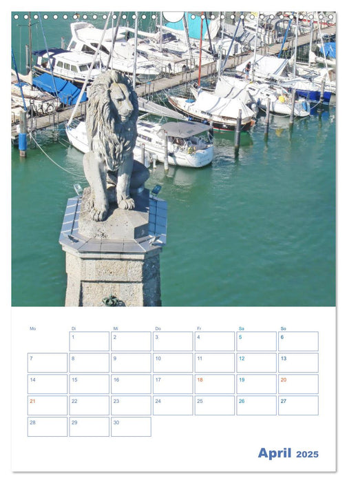 Lindau. Die Glücksfinder-Insel (CALVENDO Wandkalender 2025)