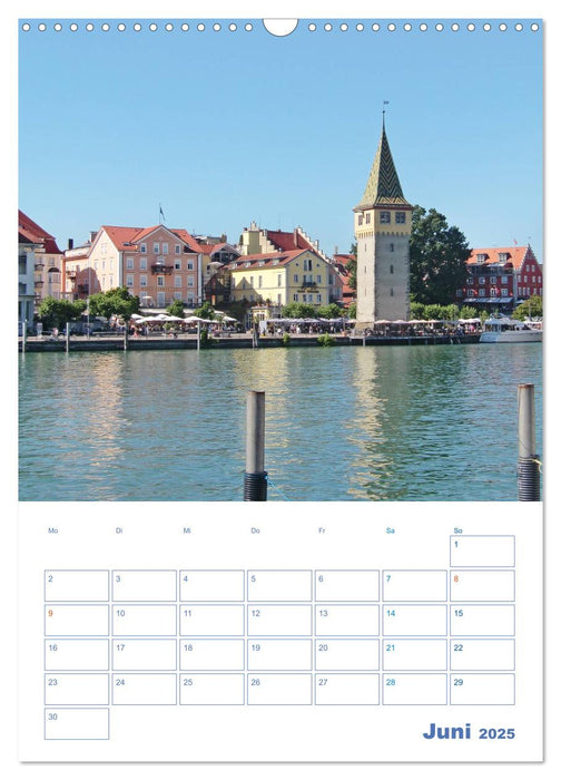 Lindau. Die Glücksfinder-Insel (CALVENDO Wandkalender 2025)