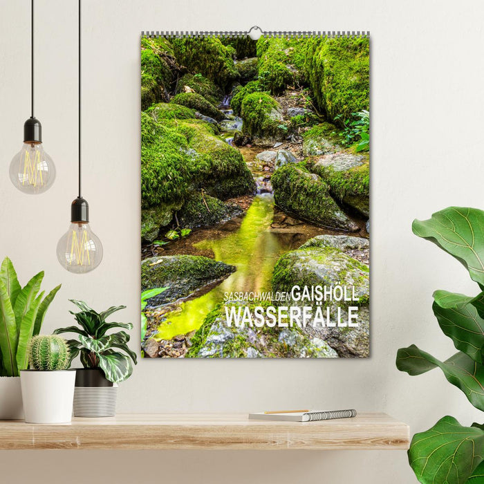 Sasbachwalden Gaishöll-Wasserfälle (CALVENDO Wandkalender 2025)