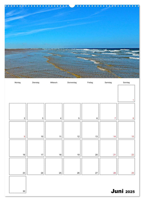 Langeoog - eine Trauminsel (CALVENDO Wandkalender 2025)