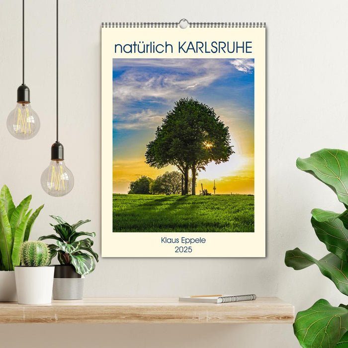 natürlich Karlsruhe (CALVENDO Wandkalender 2025)