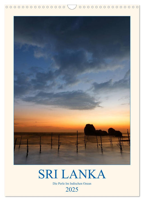 SRI LANKA Die Perle Im Indischen Ozean (CALVENDO Wandkalender 2025)