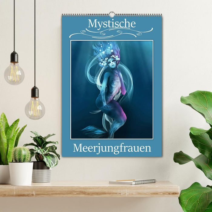 Mystische Meerjungfrauen (CALVENDO Wandkalender 2025)