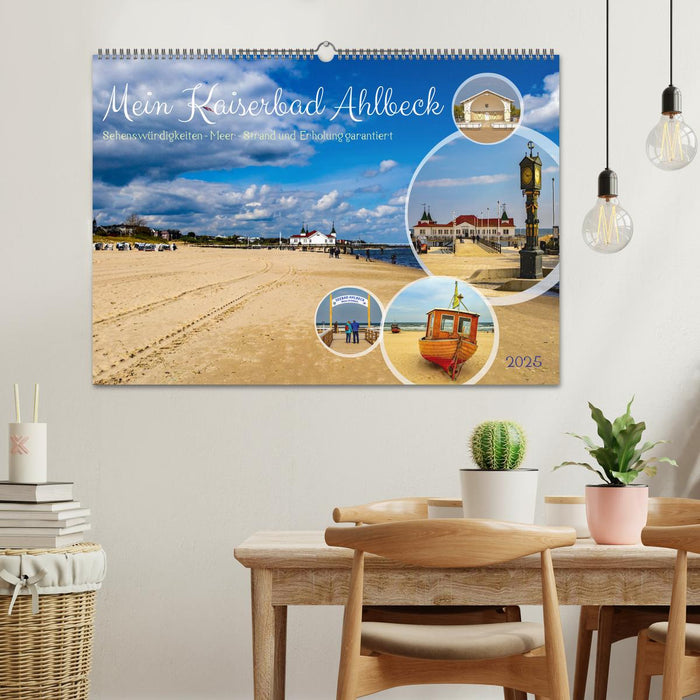 Mein Kaiserbad Ahlbeck (CALVENDO Wandkalender 2025)