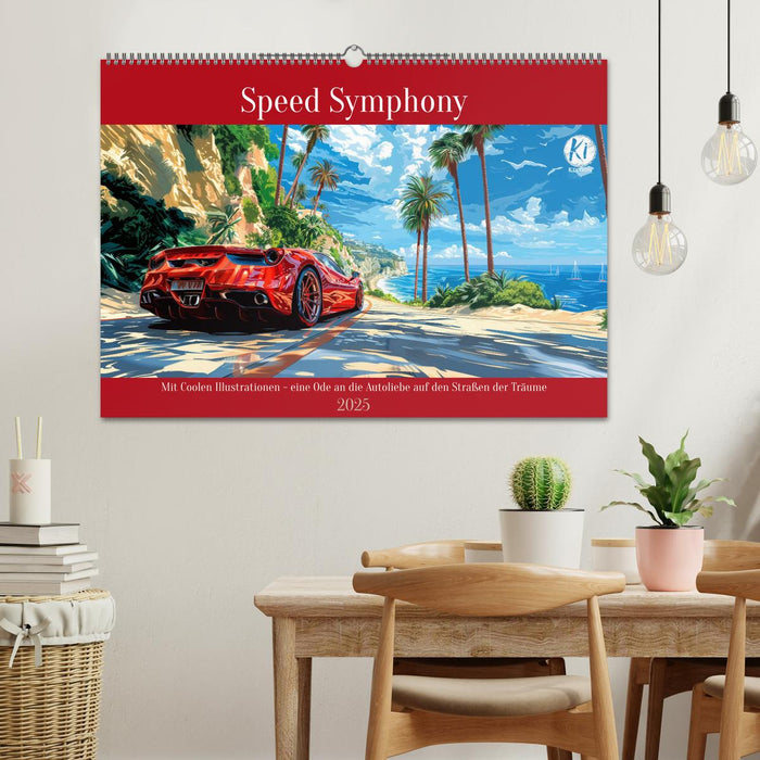 Speed Symphony (CALVENDO Wandkalender 2025)