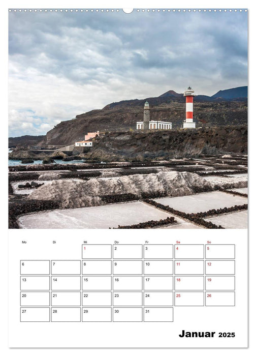 Wanderparadies La Palma (CALVENDO Premium Wandkalender 2025)