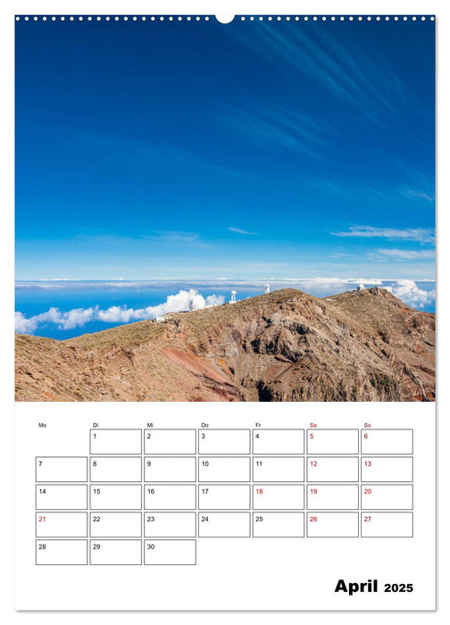 Wanderparadies La Palma (CALVENDO Premium Wandkalender 2025)