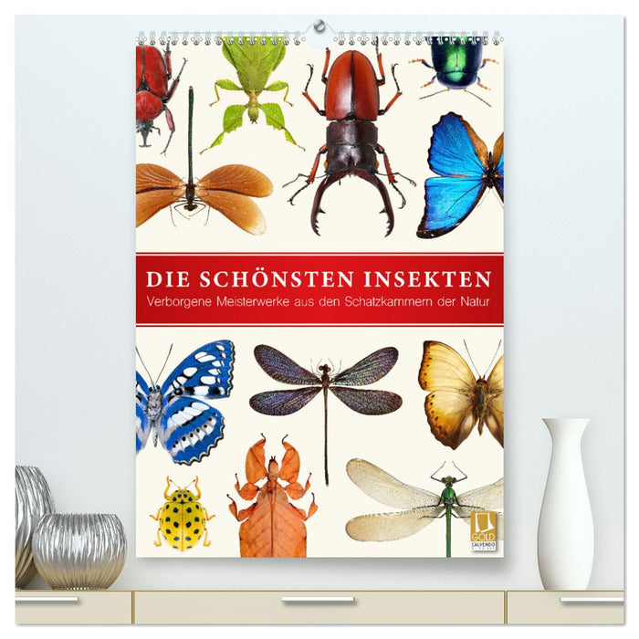 Die schönsten Insekten (CALVENDO Premium Wandkalender 2025)