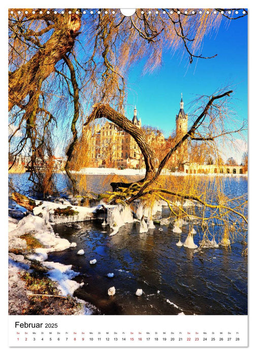 SCHÖNES SCHWERIN (CALVENDO Wandkalender 2025)