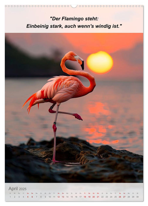 Ein tierisches Yoga-Abenteuer (CALVENDO Premium Wandkalender 2025)