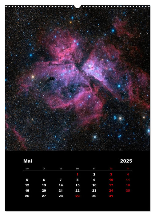 Das Universum (CALVENDO Premium Wandkalender 2025)