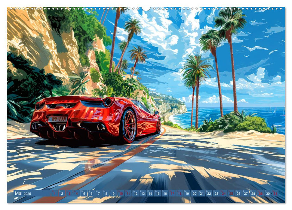 Speed Symphony (CALVENDO Premium Wandkalender 2025)