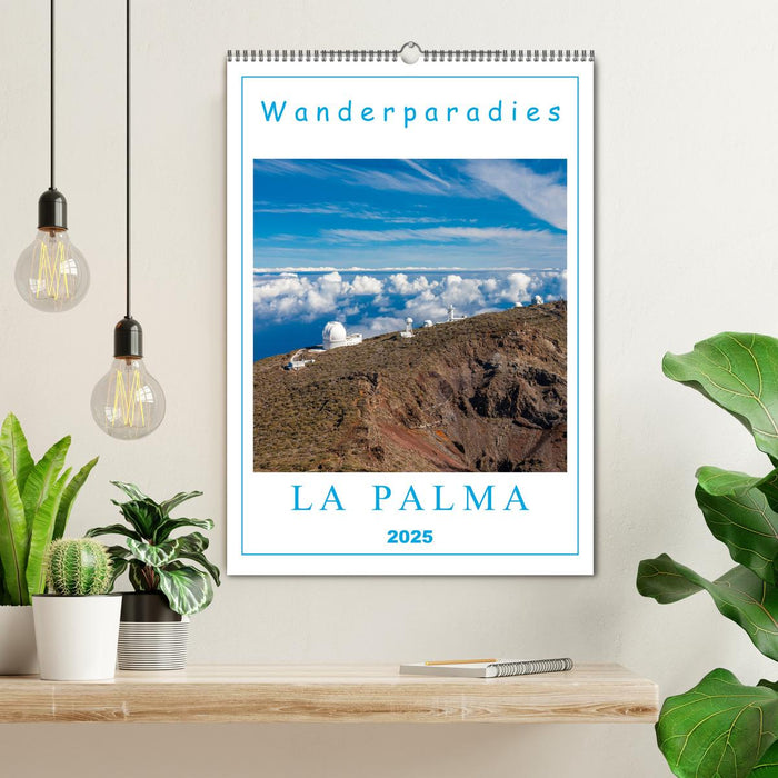 Wanderparadies La Palma (CALVENDO Wandkalender 2025)