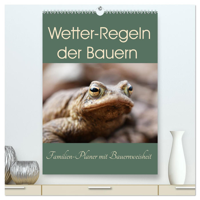 Wetter-Regeln der Bauern (CALVENDO Premium Wandkalender 2025)