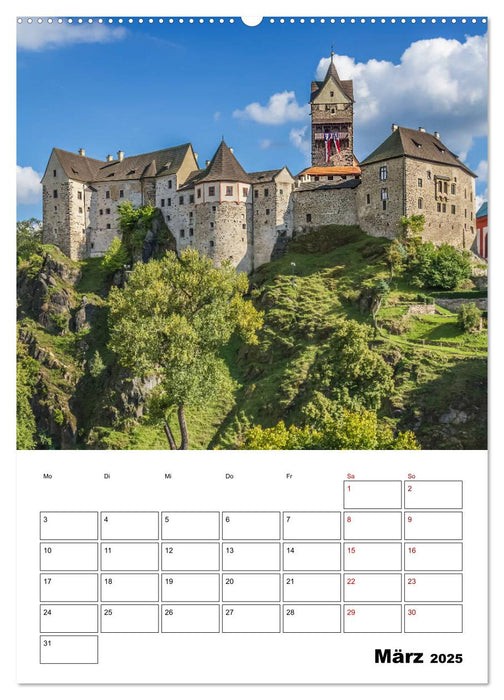 WESTBÖHMEN Terminplaner (CALVENDO Premium Wandkalender 2025)