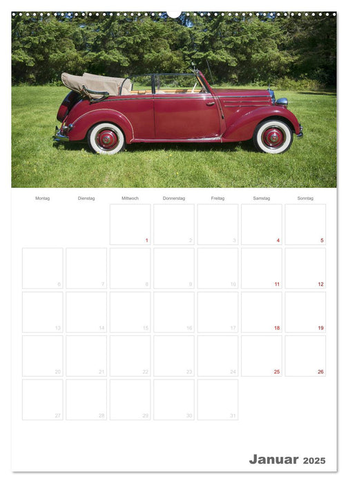 Mercedes Benz 170 SCB (CALVENDO Premium Wandkalender 2025)