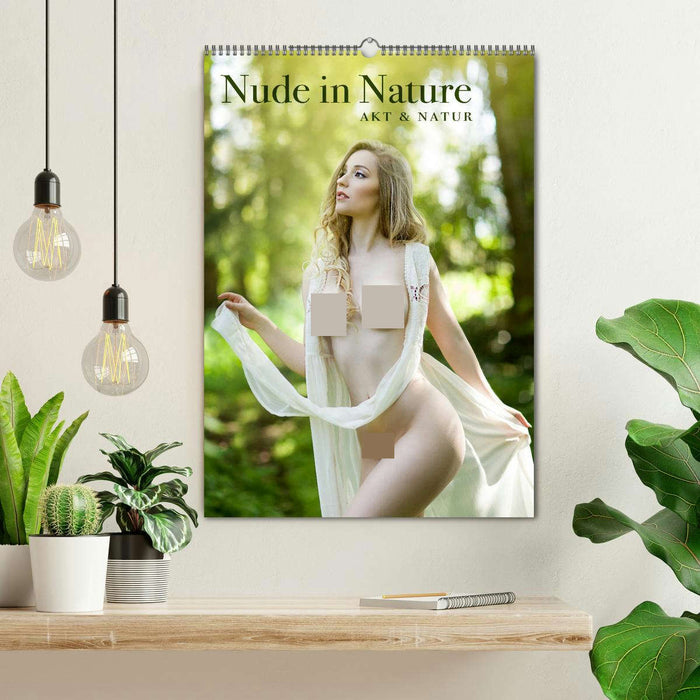 Nude in Nature - Akt und Natur (CALVENDO Wandkalender 2025)