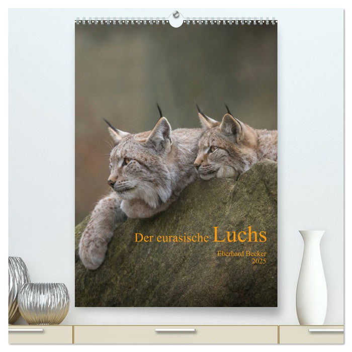 Der eurasische Luchs (CALVENDO Premium Wandkalender 2025)