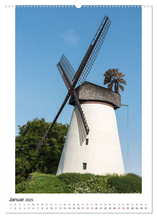 Historische Windmühlen in Minden-Lübbecke (CALVENDO Premium Wandkalender 2025)