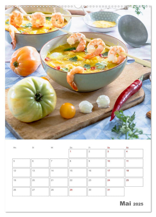 Historische Tomaten - Ein Küchen Terminplaner (CALVENDO Premium Wandkalender 2025)