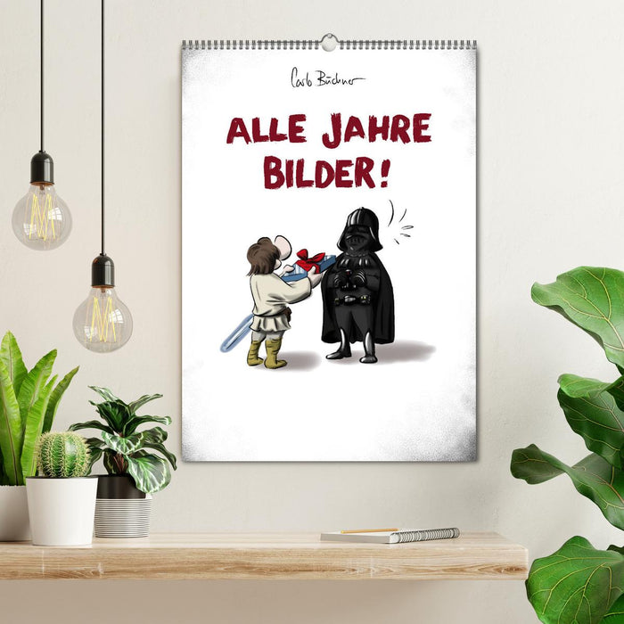 Carlo Büchner ALLE JAHRE BILDER! (CALVENDO Wandkalender 2025)