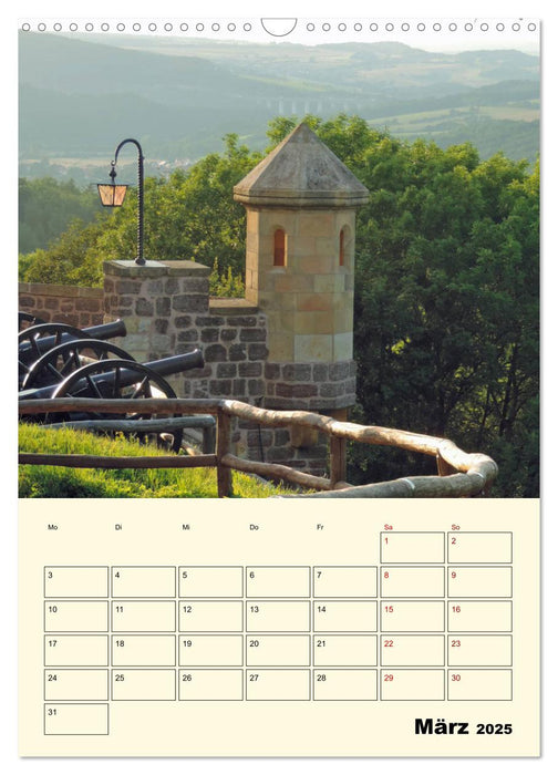 Die Wartburg - Weltkulturerbe in Thüringen (CALVENDO Wandkalender 2025)