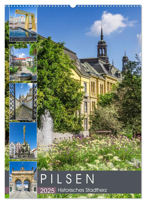PILSEN Historisches Stadtherz (CALVENDO Wandkalender 2025)