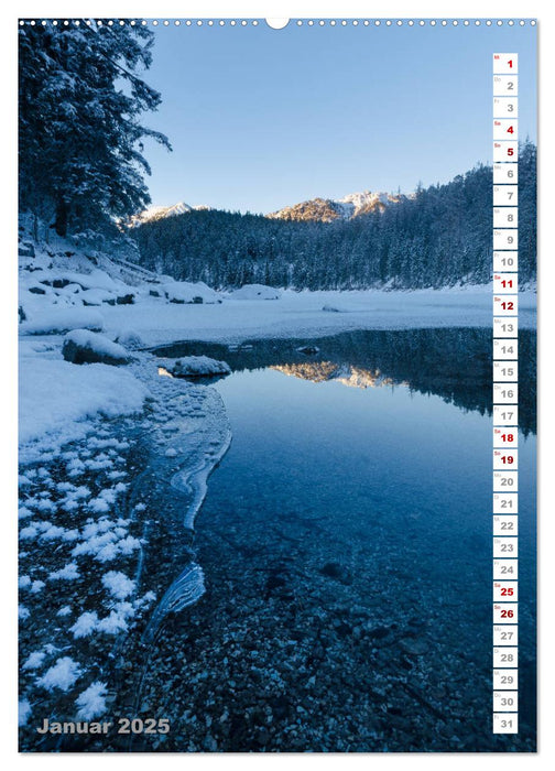 Schönheit der Bergseen (CALVENDO Premium Wandkalender 2025)