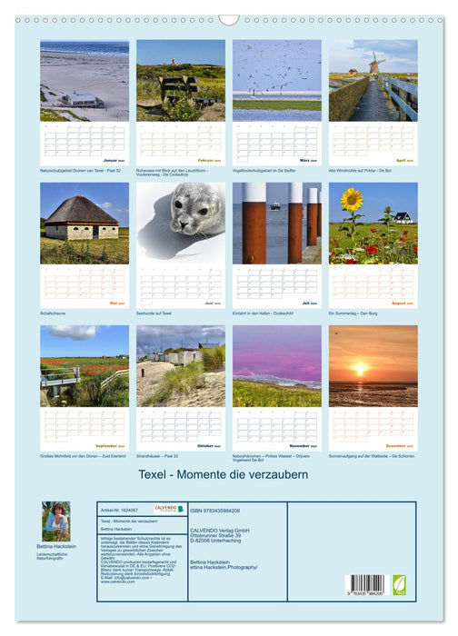 Texel - Momente die verzaubern (CALVENDO Wandkalender 2025)