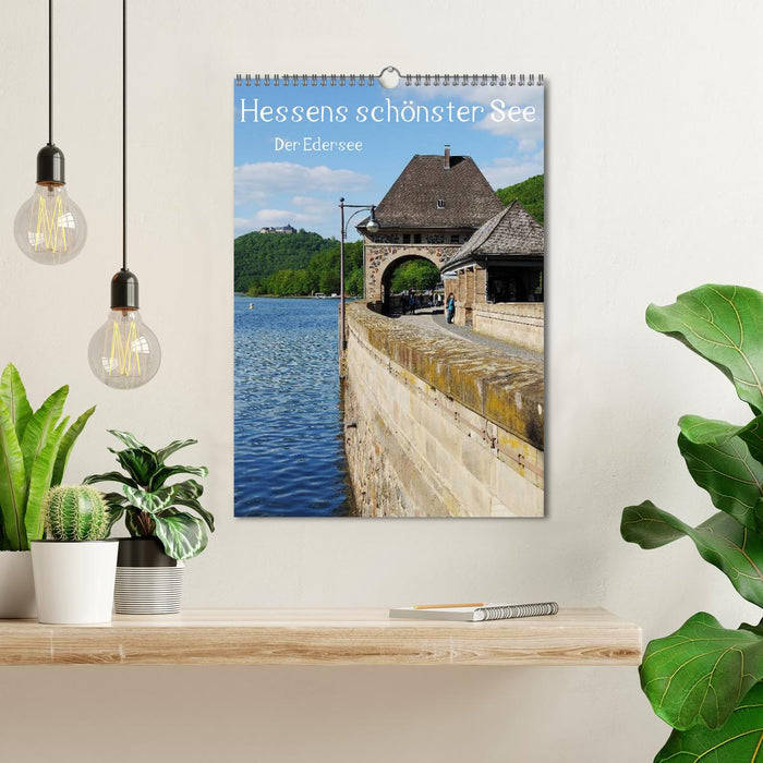 Hessens schönster See - Der Edersee (CALVENDO Wandkalender 2025)
