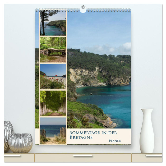 Sommertage in der Bretagne (CALVENDO Premium Wandkalender 2025)