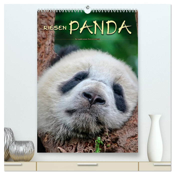 Riesenpanda (CALVENDO Premium Wandkalender 2025)